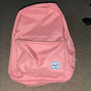 Pink Herschel backpack